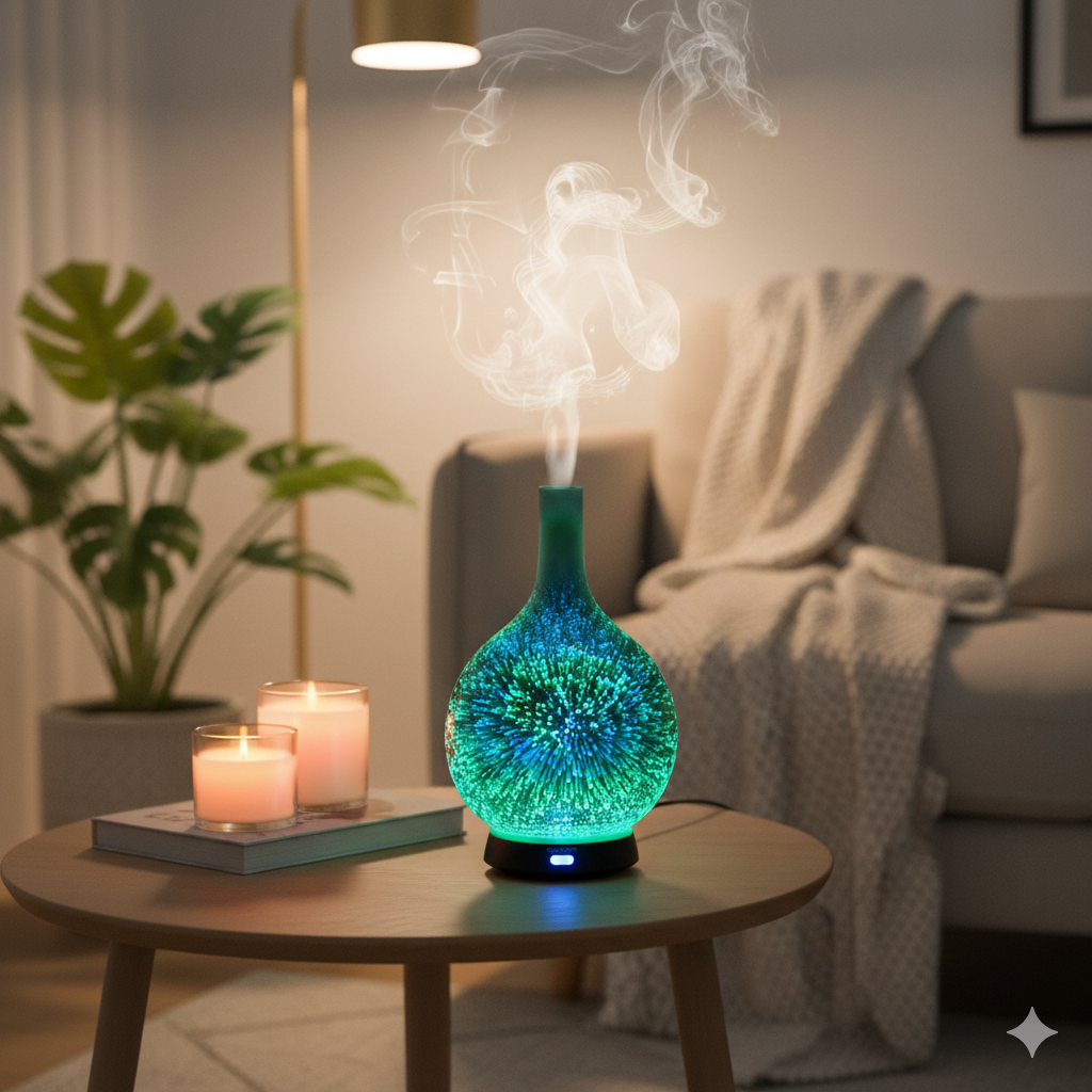 Firefly Aromatherapy™ Diffuser by HyEnterprise – Relax, Sleep & Refresh